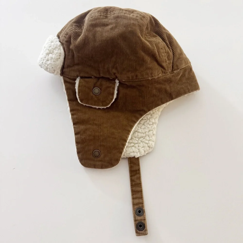 Janie and Jack Corduroy Trapper Hat